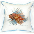 thumbnail image 4 of Lion Fish Guest Towel Large Indoor/Outdoor Pillow 18x18, 4 of 4