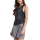 thumbnail image 4 of CHALECOS DE JEAN SIN MANGAS PARA MUJER INSPIRADOS EN CHIC, LAVADOS Y DESGASTADOS, CHAQUETAS DE JEAN CASUAL NEGRAS TALLA L, 4 of 6