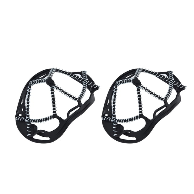 Crampones con resorte de tensión Bling Bling 2 piezas Tacos de tracción para caminar