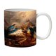 thumbnail image 2 of Taza de cerámica religiosa | Diseño conmemorativo del nacimiento de Jesús | Taza con estampado colorido | Apta para lavavajillas y microondas, 2 of 2