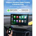 thumbnail image 2 of VEVOR Car Stereo Radio CarPlay Touchscreen 9 in Apple Android Auto Backup Camera, 2 of 9