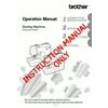 Brother CS7205 Sewing Machine Owners Instruction Manual