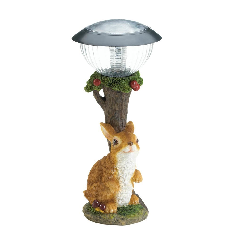 solar powered rabbit light