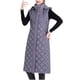 thumbnail image 1 of Parkas largas de invierno con capucha, ligeras, holgadas y sin mangas, de color liso para mujer, top de poliéster para mujer, 1 of 3