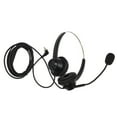 thumbnail image 6 of NFTIGB H360D-2.5 Telephone Headset Binaural Customer Service Headphones with HD Mic for Office Call Center Teleconferencing 2.5mm Fixed Voice over IP Wired Business Headset Black Dual Ear, 6 of 9