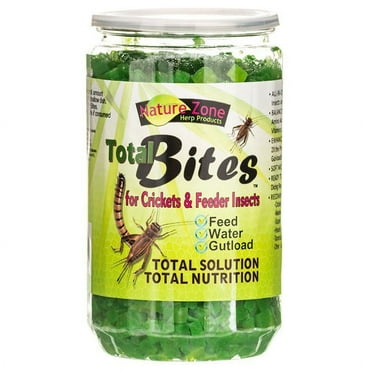 Nature Zone Total Bites for Feeder Insects [Reptile, Foods Dry] 24 oz