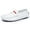 White, variant on Big Size Men's Casual Loafers Slip On Leather Shoes Comfortable Lightweight Driving Shoes Male Moccasins Classic Penny Loafer Flats Boat Shoes Outdoor Walking Shoes