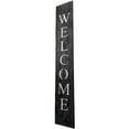 thumbnail image 3 of Rustic Black and White Front Porch Welcome Sign, 3 of 4