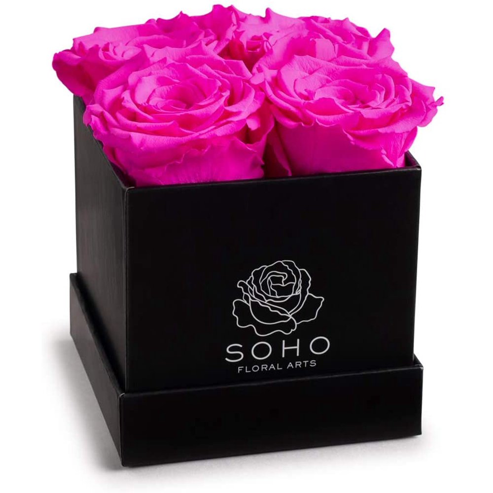 Soho Floral Arts Roses in A Box Real Roses Last A Year Or More