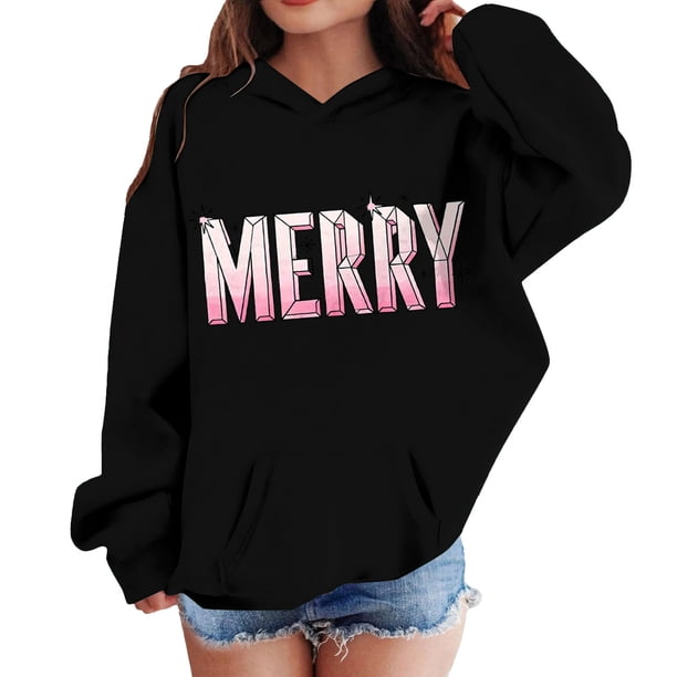 Sudadera con capucha para niñas y niños, sudadera de manga larga con cuello redondo y estampado de moda, jersey con bolsillo, sudadera de poliéster para niñas