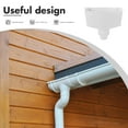 ITSELFER Rain Gutter Adapter Gutter Downspout Connector Downspout