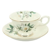 Coffee Cup and Saucer Set Espresso Pottery Cups Saucers Ceramic Tableware Decorative Tea Mug