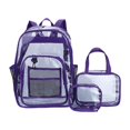 thumbnail image 1 of Mochila Transparente de PVC Yuyangstore mochila resistente con correa ajustable Paquete de mochila, 1 of 8