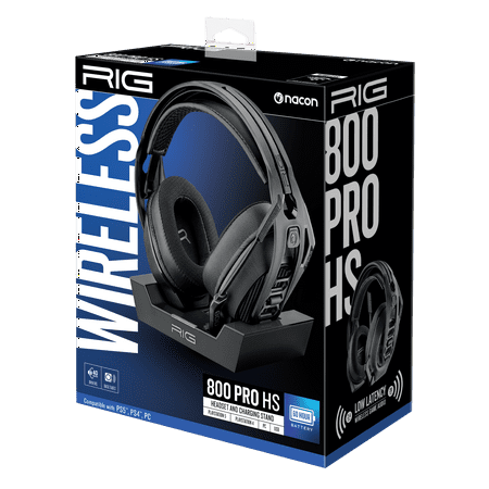 RIG - 800 Pro HS Wireless Headset and Base Station for PS4|PS5 - Black