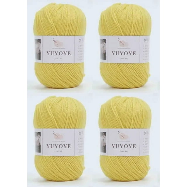 Generic 4-Ply 100% Merino Wool Yarn, 50g