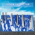 thumbnail image 4 of High Speed Steel Tap Extractor Set for Broken Screws and Bolts, Industrial and Home Repair Work, Easy Out, 4 of 7