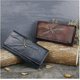 thumbnail image 2 of Cartera fina para mujer, hecha a mano, de cuero con relieve de libélula, para teléfono móvil, 9630, 2 of 5