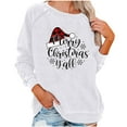 thumbnail image 2 of Aloohaidyvio ,Fashion Womens Christmas Round Neck Long Sleeve T-Shirt Sweatshirt, 2 of 6