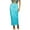 Blue, variant on Womens Skirts Pu Leather Spliced Split Fitted Mid-Length Sheath Skirts Zip Waist Tight Curve Shaping Trendy Daily Street Skirts