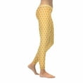 thumbnail image 3 of SUNENAT Funny Waffle Dessets Women's Capri Leggings Stretchy Skinny Yoga Pants M, 3 of 4