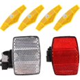 thumbnail image 1 of Reflector Bike Lights Reflectors Accessories Warning Cycling Asserories for Night Riding, 1 of 6