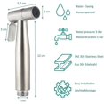 thumbnail image 3 of Wc With Hand Shower - Bidet Hand Sprayer - Shower Head Toilet With Hose + Stainless Steel Support, 3 of 3