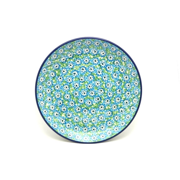 Polish Pottery Plate - Salad/Dessert (7 3/4") - Key Lime