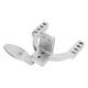 thumbnail image 1 of Accesorios para catapulta de tirachinas, tirachinas corta con arco delantero, tirachinas de acero, puerta de arco frontal, tirachinas, puerta de arco frontal DIY, calidad superior, 1 of 12