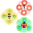 thumbnail image 1 of piezas de juguetes giratorios con ventosa para niños de 1 a 2 años|Juguetes giratorios para bebés de 12 a 18 meses|Regalos de primer cumpleaños para niñas de 1 año|Juguetes sensoriales para niños peq, 1 of 5