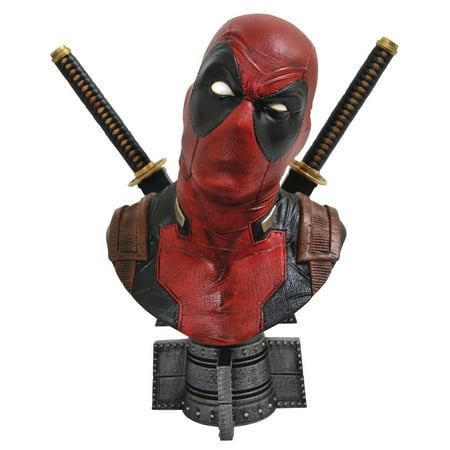 Legendary Scale - Marvel Deadpool Legendary Comics 1/2 Scale Resin Bust Statue