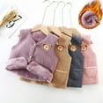 thumbnail image 2 of XBASW 0-6T Girls Boys Winter Fleece Vest for Baby Kids Warm Sleeveless Jacket Toddler Cartoon Plush Waistcoat Tops, 2 of 8