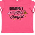 thumbnail image 4 of Inktastic Grampas Little Cowgirl with Cowgirl Hat and Boots Girls Toddler T-Shirt, 4 of 5