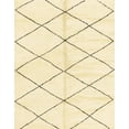 thumbnail image 1 of Ahgly Company Machine Washable Indoor Rectangle Abstract Brown Gold Area Rugs, 7' x 10', 1 of 7