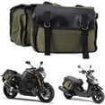 thumbnail image 1 of Bolsa de sillín para motocicleta, alforjas para bicicleta, alforjas de gran capacidad, bolsa de herramientas, mochila lateral para Honda, 1 of 5