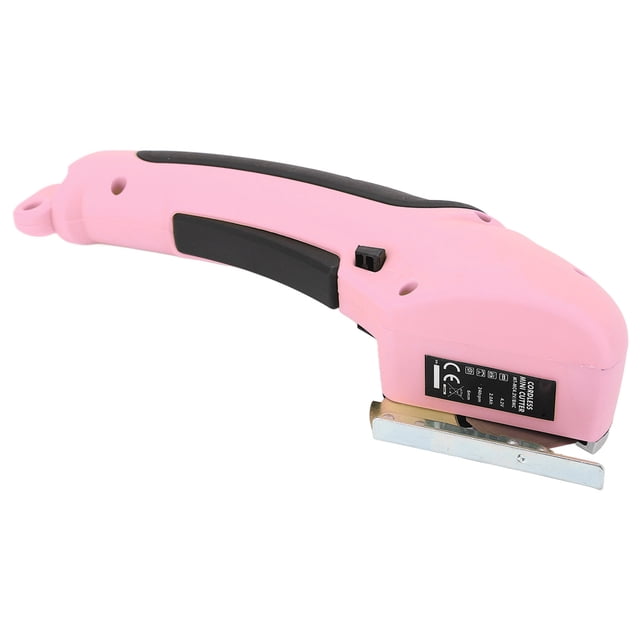 Electric Cordless Scissor Cutter With Rechargeable Lithium Battery And 2 Cutting Blades. Suitable For Fabric, Carpet, Leather, And More. Strong, Sturdy, Working With