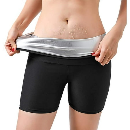 

1111Fourone 2 in 1 Women Sauna Pants for Workout Weight Loss Slimming Pants Training Tights Sauna Sweatpants