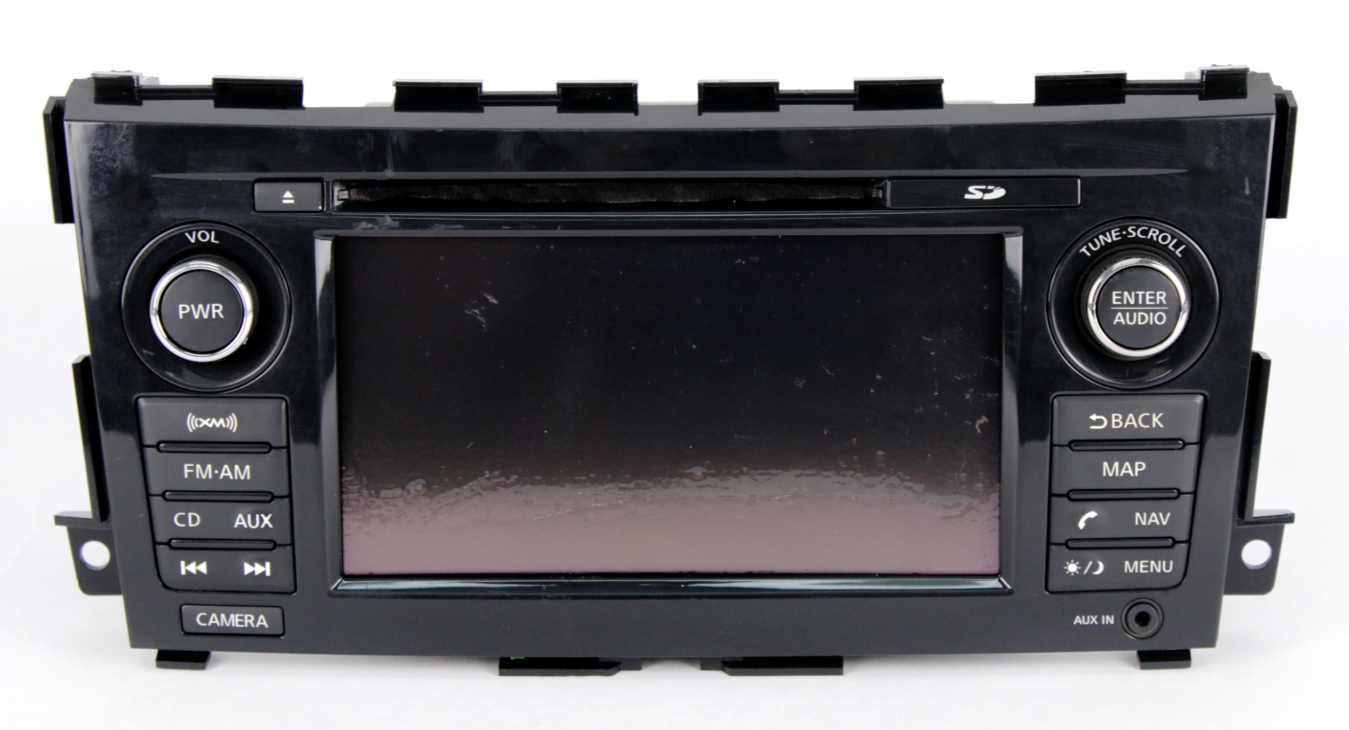 Restored 2013-2014 Nissan Altima AM FM Radio Bluetooth GPS Navigation Model ID 259153TA1A (Refurbished)