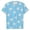 AB49 Sky Blue, variant on Tisuna Kids Girl'S Flower Print T Shirts Size 3-4 Years Short Sleeve Crew Neck Tops Girls Summer Soft Army Green Tees Shirts