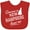 Red, variant on Inktastic Someone in New Hampshire Loves Me Boys or Girls Baby Bib