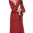thumbnail image 4 of Sweaters for Women Long Sleeved Solid Color Top Medium Long Cardigan Sweater Coat, 4 of 6
