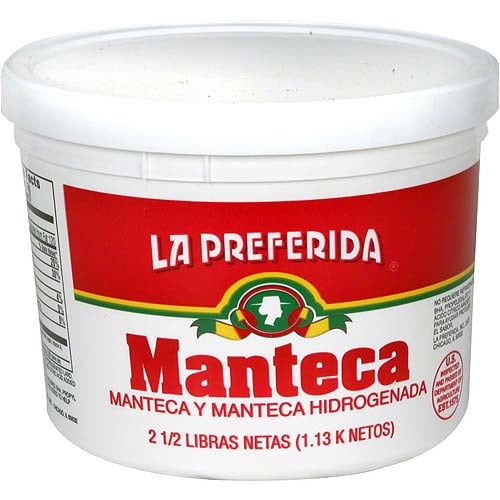 La Preferida Lard, 2.5 lb (Pack of 12)