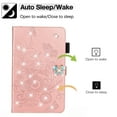 thumbnail image 2 of TECH CIRCLE Case for iPad 10th Generetion 2022,iPad 10.9 inch Case with Pencil Holder, Butterfly Rhinestone PU Leather Smart Auto Wake/Sleep TPU Back Protective iPad Wallet Stand Cover,Rosegold, 2 of 8