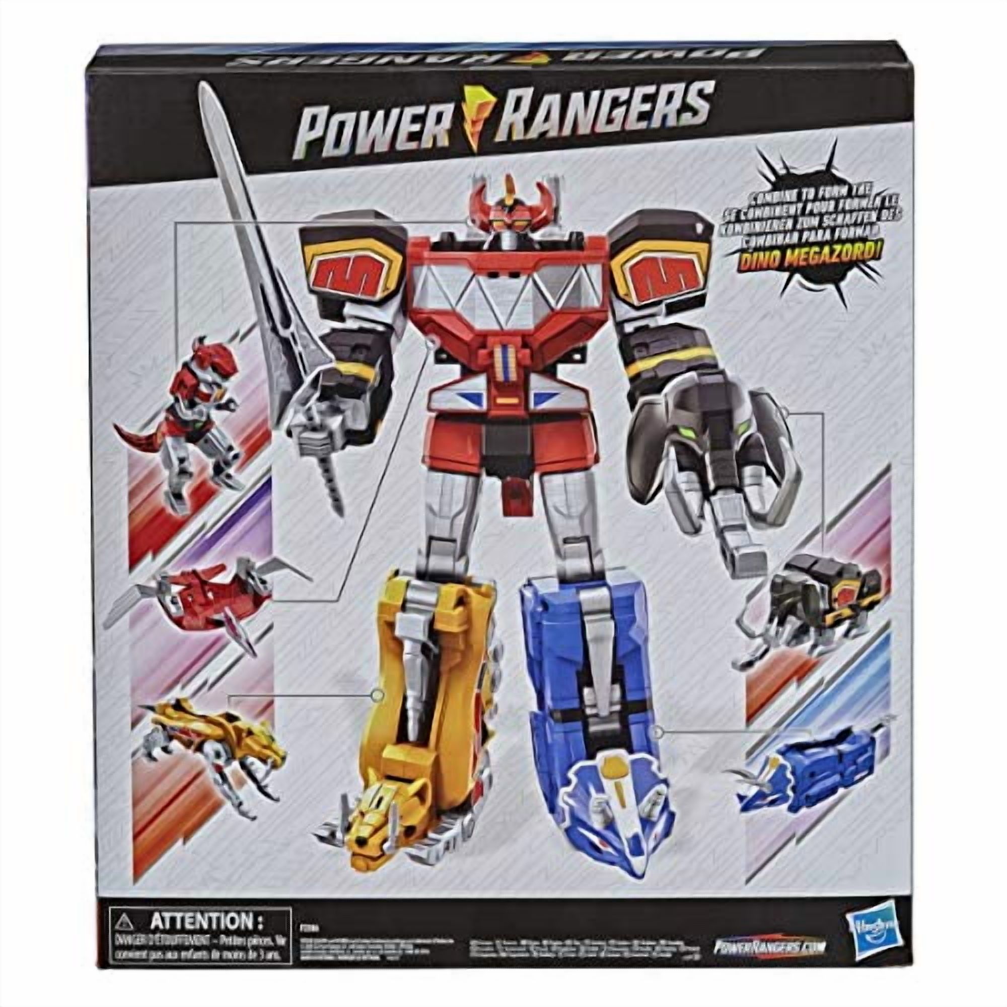Power Rangers Mighty Morphin Megazord Megapack Action Figure [Includes 5 MMPR Dinozords!]