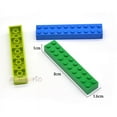 thumbnail image 3 of 50pcs 2x10 Dots DIY Building Blocks Thick Bricks 16Color Educational Creative Compatible With 3006 Plastic Toys for Children Beige 50pcs, 3 of 6