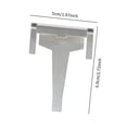 thumbnail image 2 of Clip de drenaje para refrigerador, accesorio de repuesto para evaporador 2683162, resistente, reemplazo para Srf527dsist, fácil instalación, profesion, 2 of 9