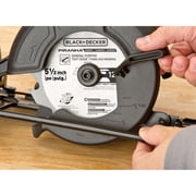BLACK+DECKER 20V MAX* POWERCONNECT 5-1/2 in. Cordless Circular Saw, Tool Only, (BDCCS20B)