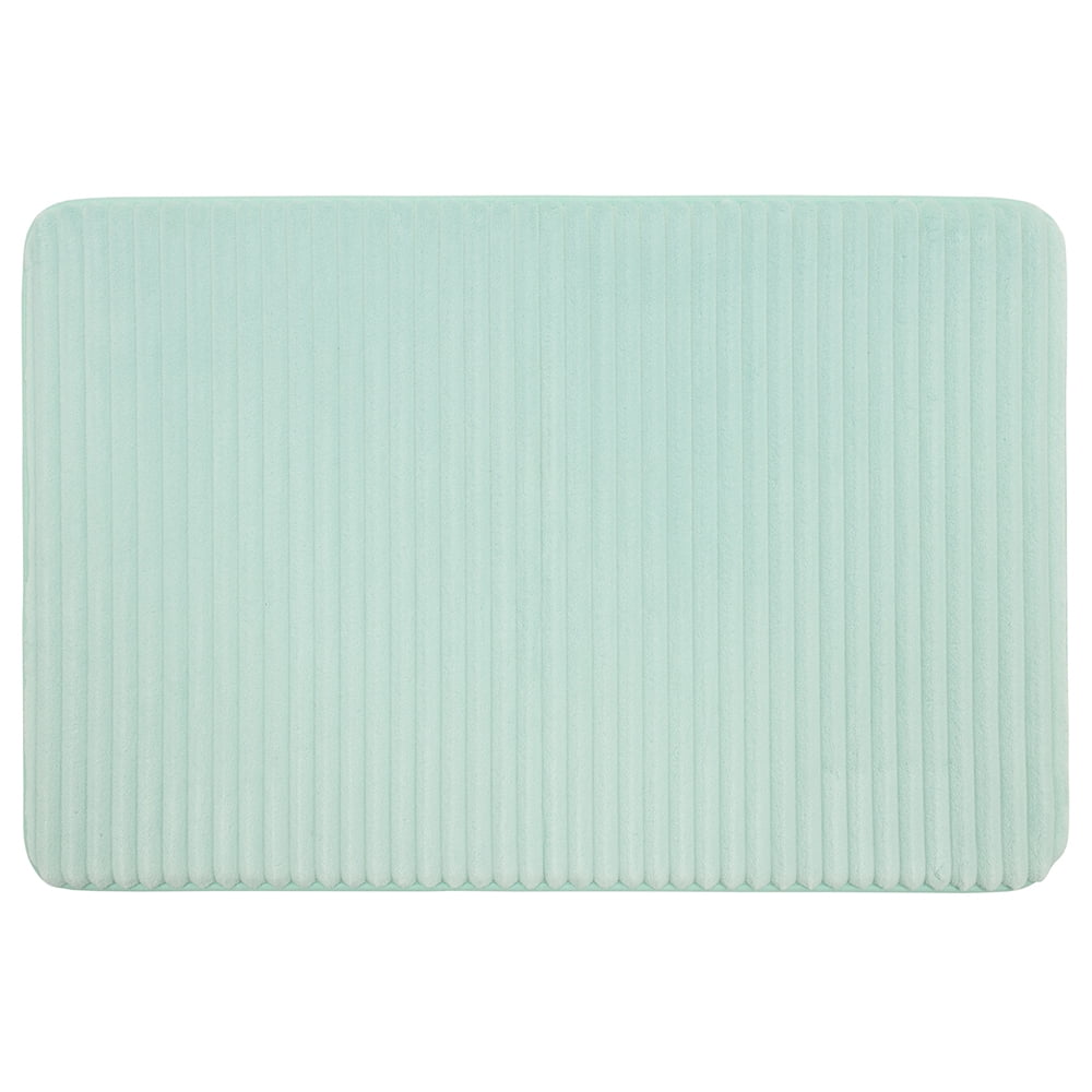 Mainstays Performance Quick Dry Memory Foam Bath Mat, Classic Mint, 17