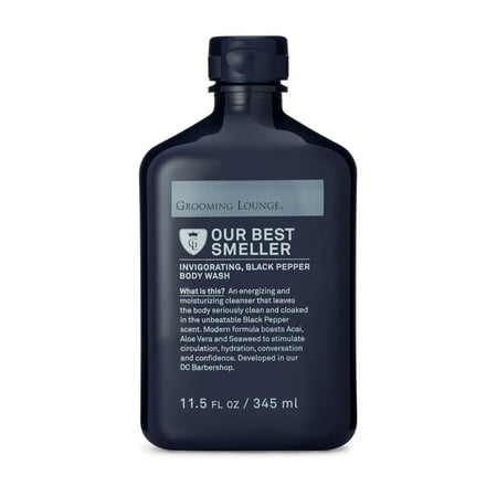 Grooming Lounge Our Best Smeller Moisturizing Body Wash With Black (Mens Best Body Wash 2019)
