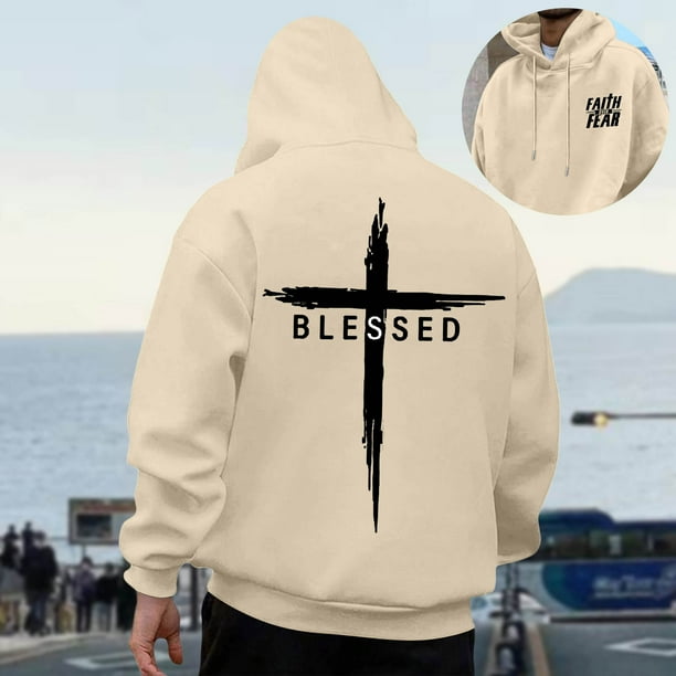WILLBEST Sudadera con Capucha para Hombre, De Manga Larga, Informal, con Diseño Estampado para Uso Diario y Actividades Al Aire Libre, Cómoda Sudadera con Capucha para Otoño e Invierno. XGrande