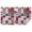 Red Ethnic Geometric, variant on Green Floral and Petal Pattern Rectangle Tablecloth 60"x84",Waterproof Polyester Rectangle Table Cloth, Wipeable Spillproof Polyester Tablecloth for Dining, Camping, Indoor and Outdoor